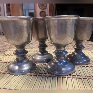 Vintage Wilton RWP Armetale Goblets - Set of 4